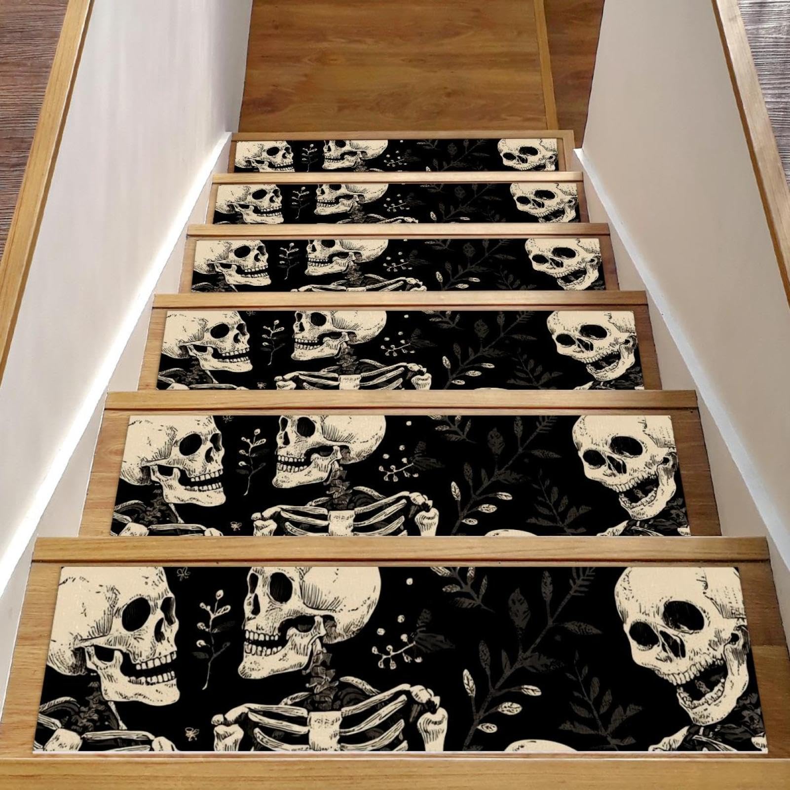 Tapis d'escalier antidérapants contre les glissades sur bois lot de 15