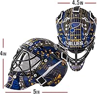 Vista 33 de Franklin Sports mini máscara para portero con logo de la NHL