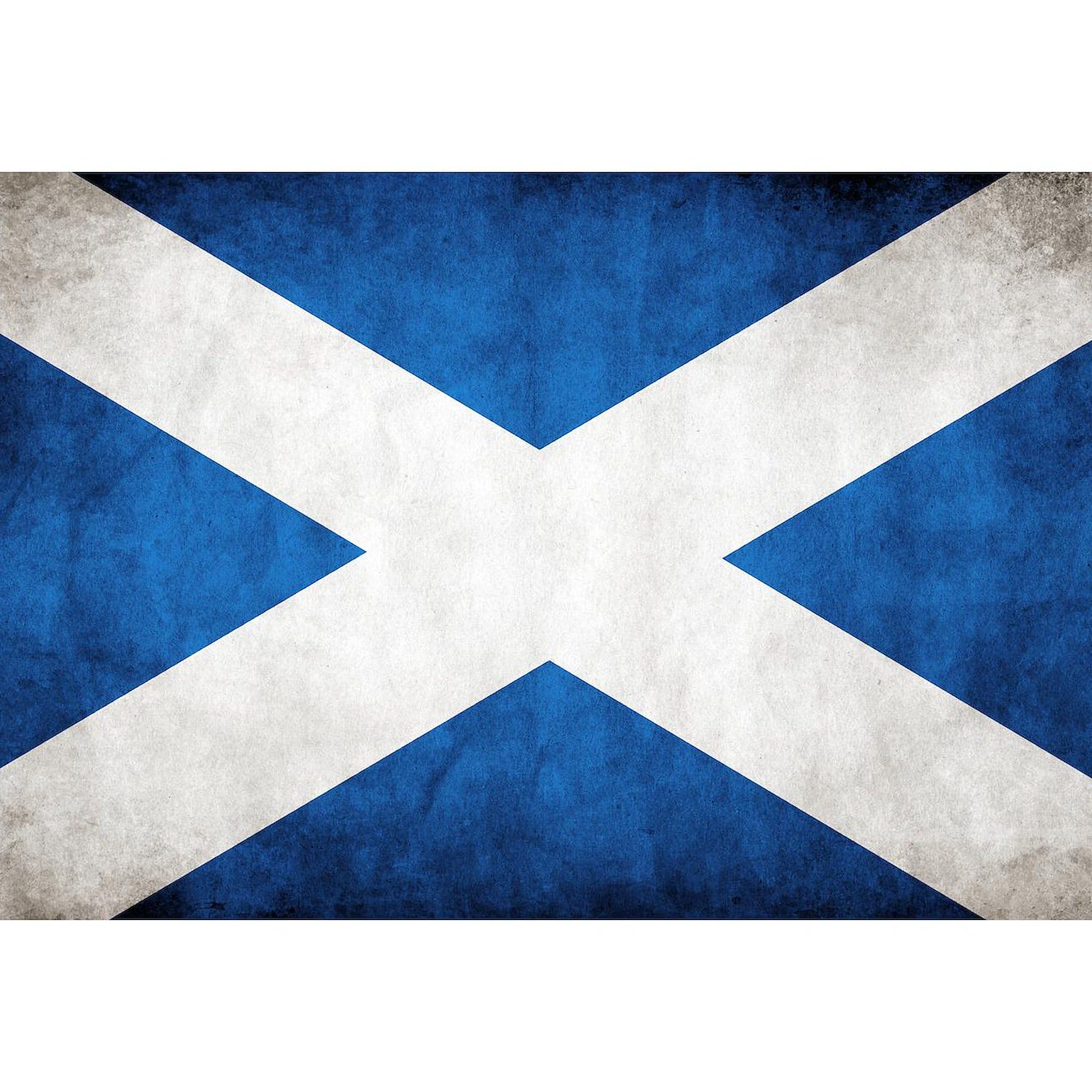 CafePress Antiqued Scottish Flag Patches 4