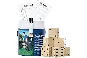 Giant Yahtzee Dice: Unconventional Yard Games for Unforgettable Outdoor Fun