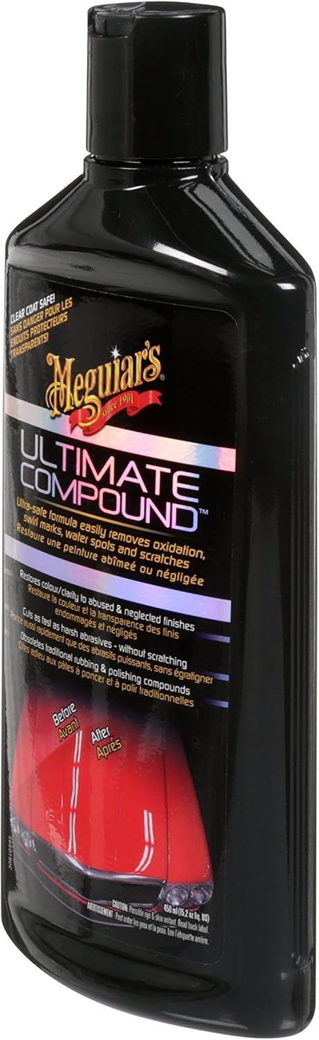 Meguiar's Ultimate Compound - Oxidation, Swirl Marks, Water Spots and Scratches Remover - G17216C - Image 3
