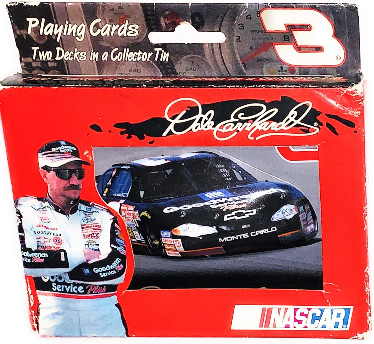 Dale Earnhardt Nascar 2-decks Playing Cards