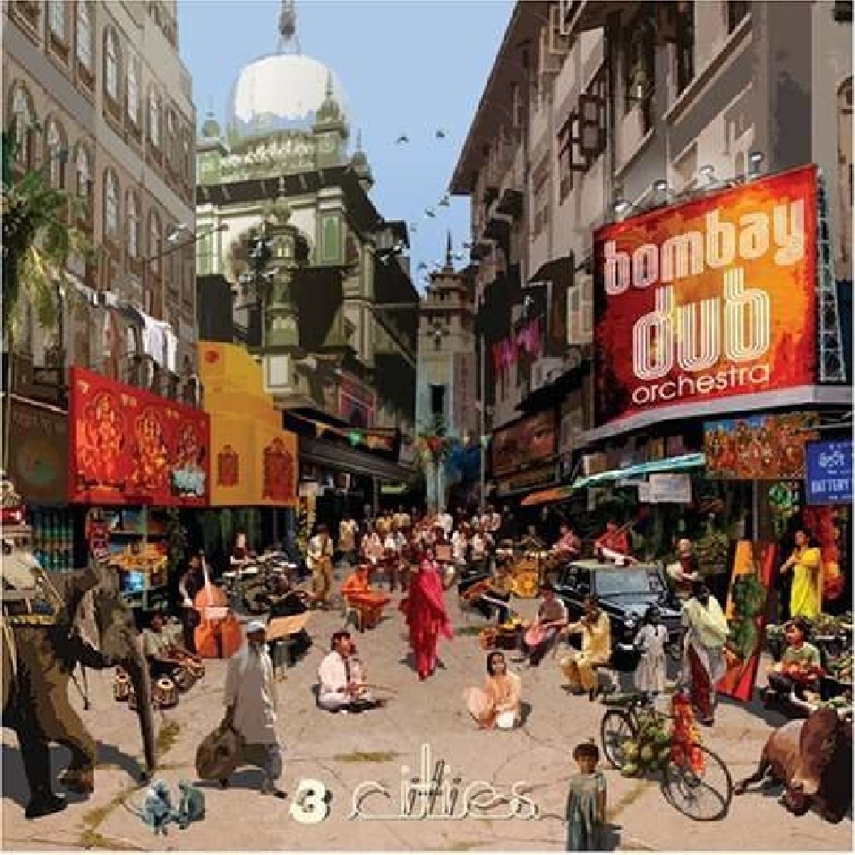 3 Cities [Audio CD] Bombay Dub Orch and Bombay Dub Orchestra