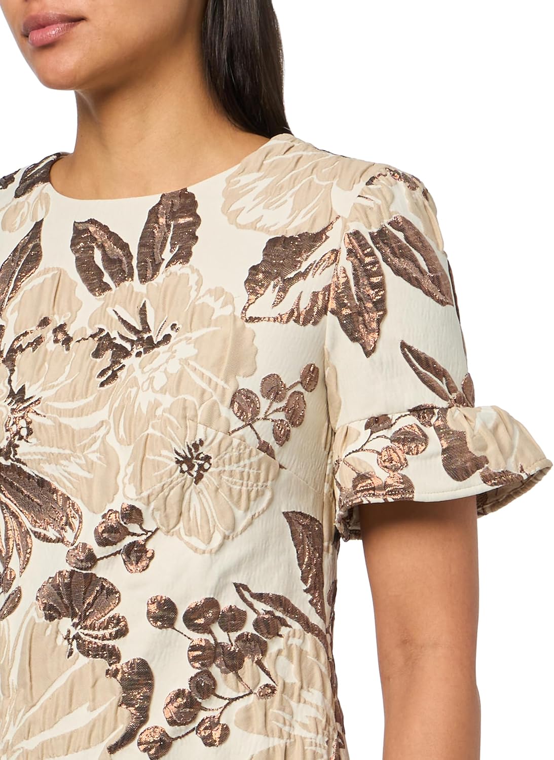 Trina Turk Women's Short Ruffle Sleeve Mini Dress - Image 3