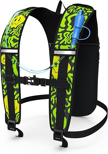 Miniatura 3 de Mochila de hidratación ligera  Bolsa de 2 litros incluida  Ideal para festivales, mochileros, senderismo, ciclismo de montaña, actividades al aire