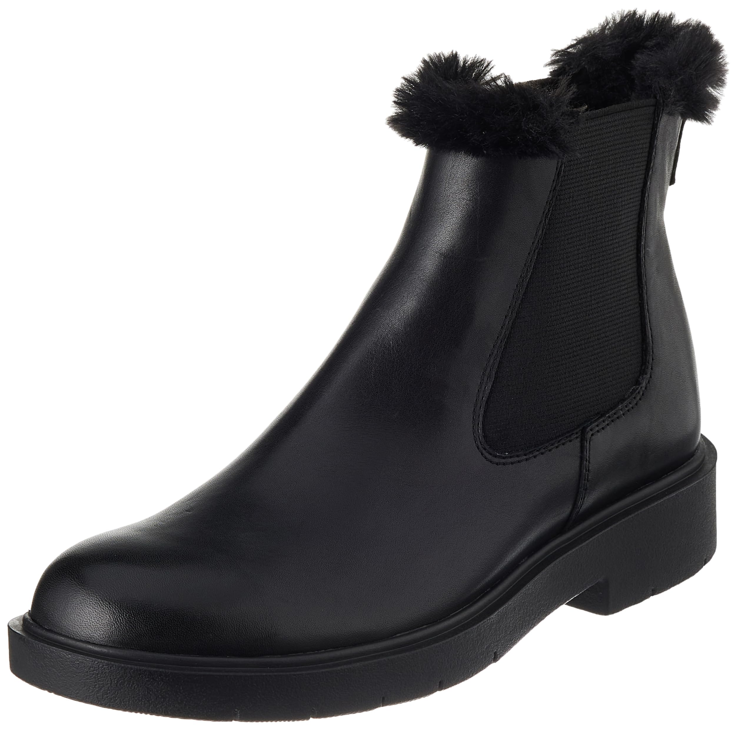 Geox Women's D Spherica Ec1 Ankle Boots, black, 5 UK