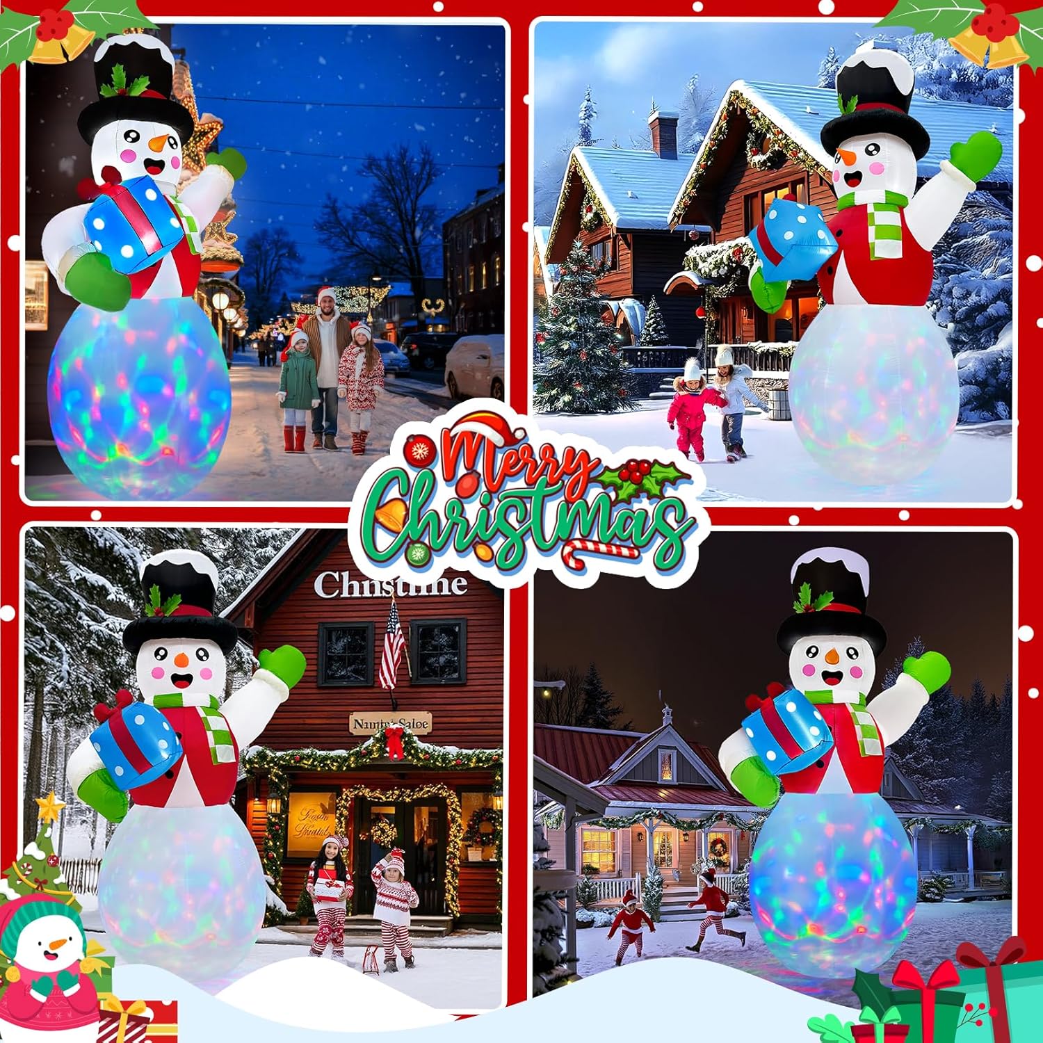 OurWarm Christmas Inflatable Outdoor Decoration (10FT)