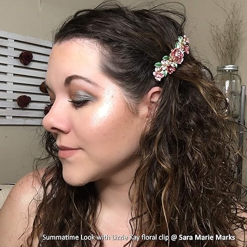 Miniatura 7 de Hebillas florales de metal.