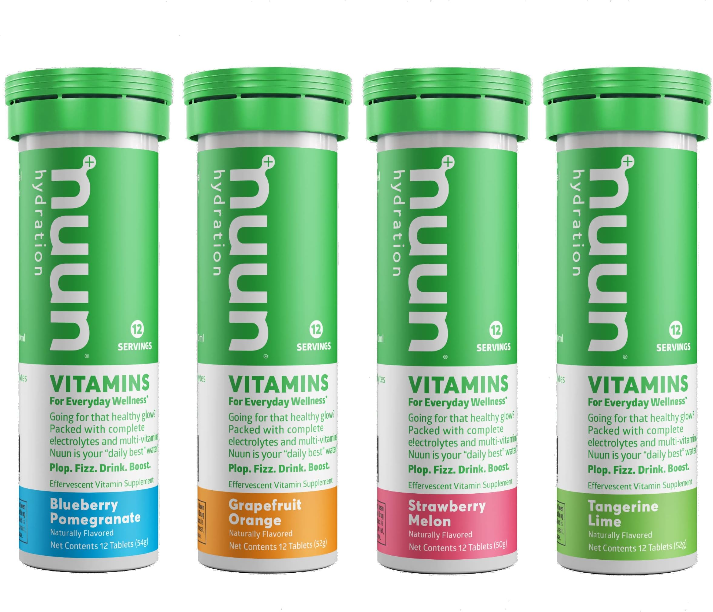 Nuun Sport Electrolyte Drink Tablets, Juice Box Mixed Box