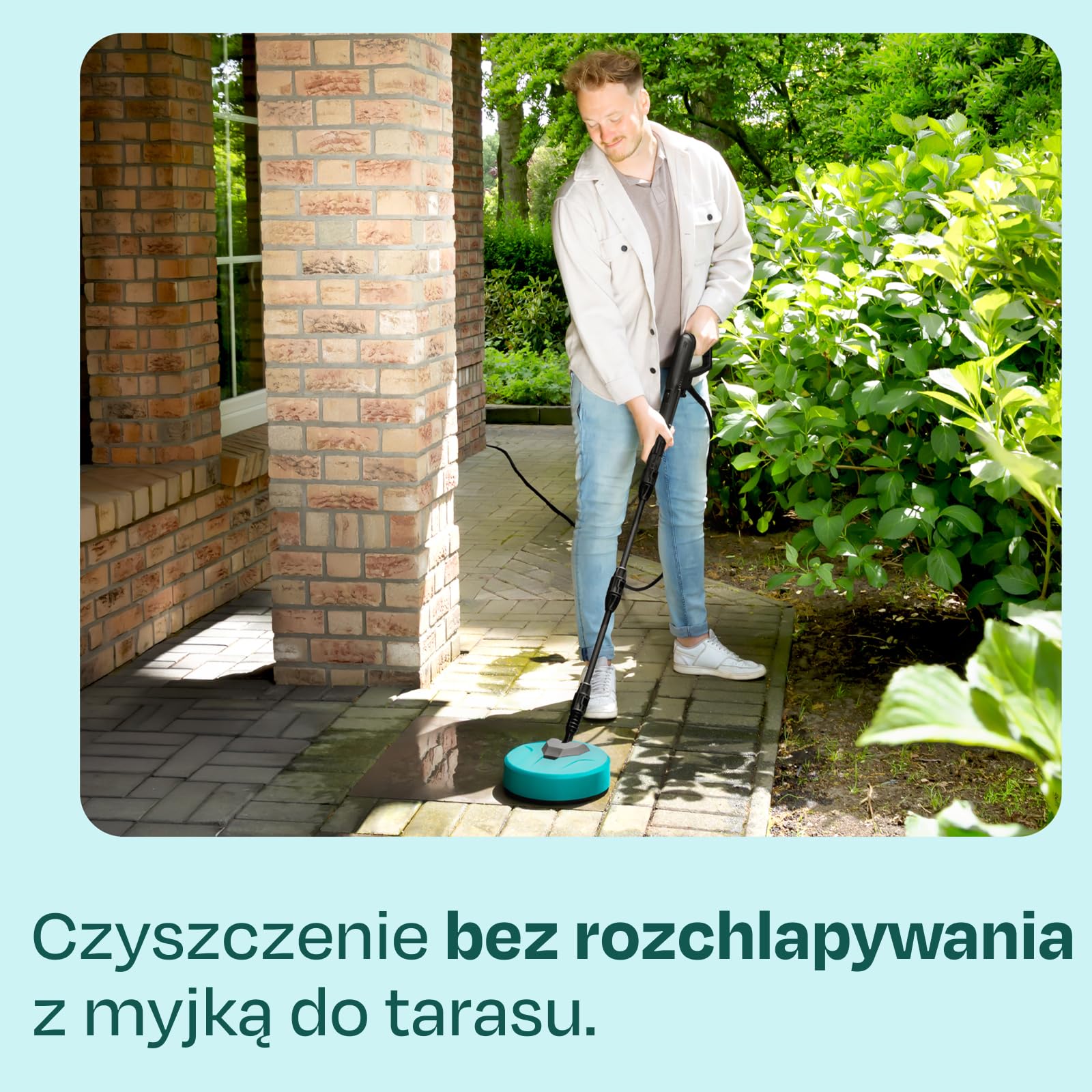 VONROC Myjka ciśnieniowa PRO V25-3 – 2500 W – 180 barów – silnik indukcyjny – wąż premium o długości 15 m – w zestawie: końcówka do czyszczenia tarasów, rozpylacz piany i 5 dysz