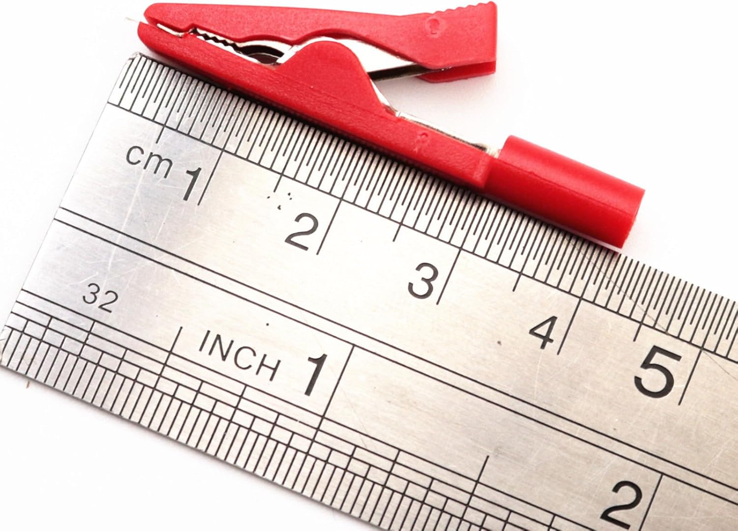 10Pcs Red and Black Insulated Safety Multimeter Test Leads with Mini Alligator Clips Crocodile Clamp Clips for 2mm Test Probe Banana Plug Connector - Image 5