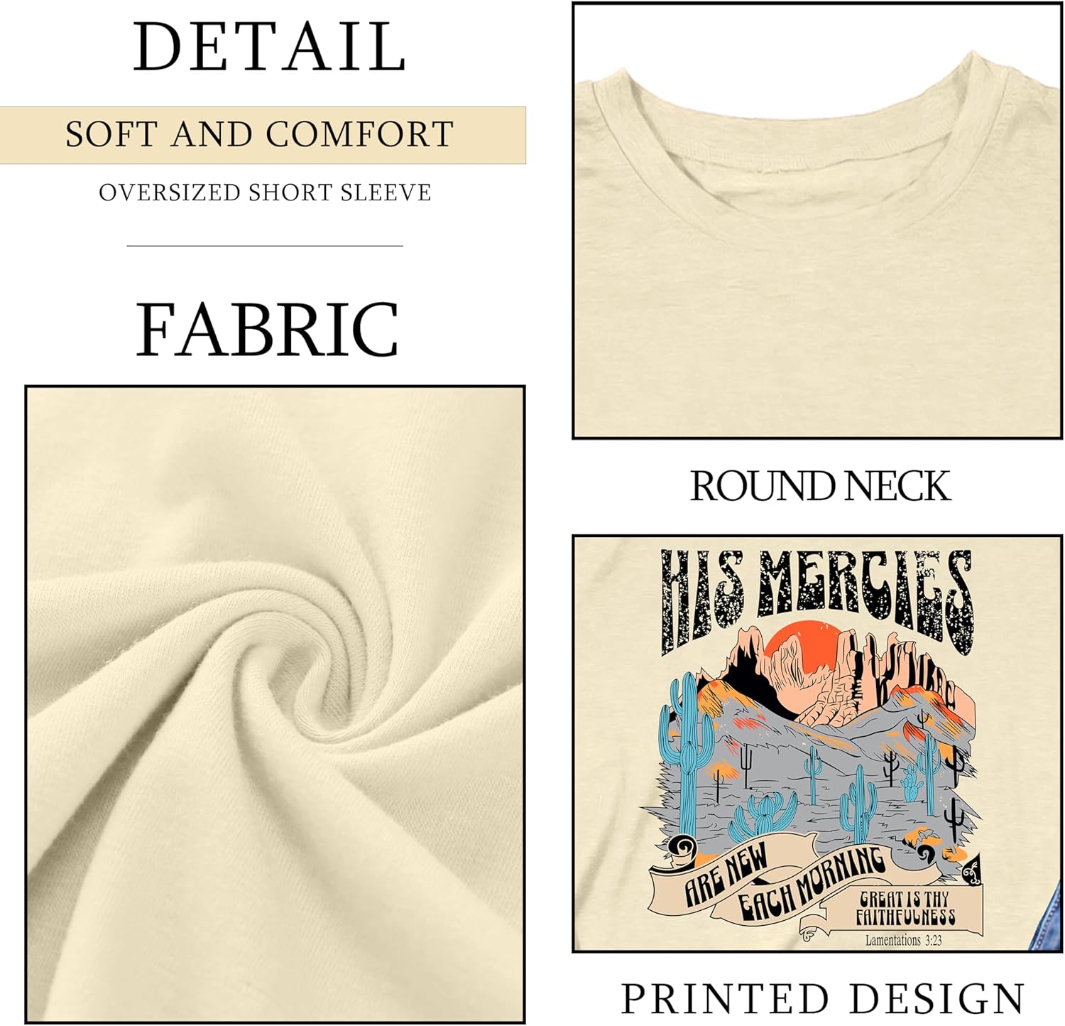 Christian Tshirts Women Be The Light Shirts Religious Tees Casual Faith Short Sleeve Tops - Image 6