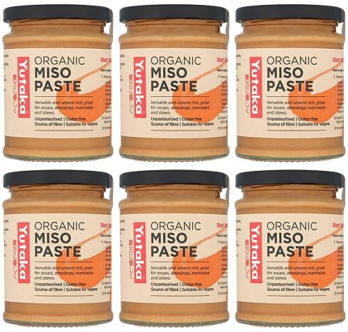 Yutaka Miso Paste - Organic 300g (Pack of 6)