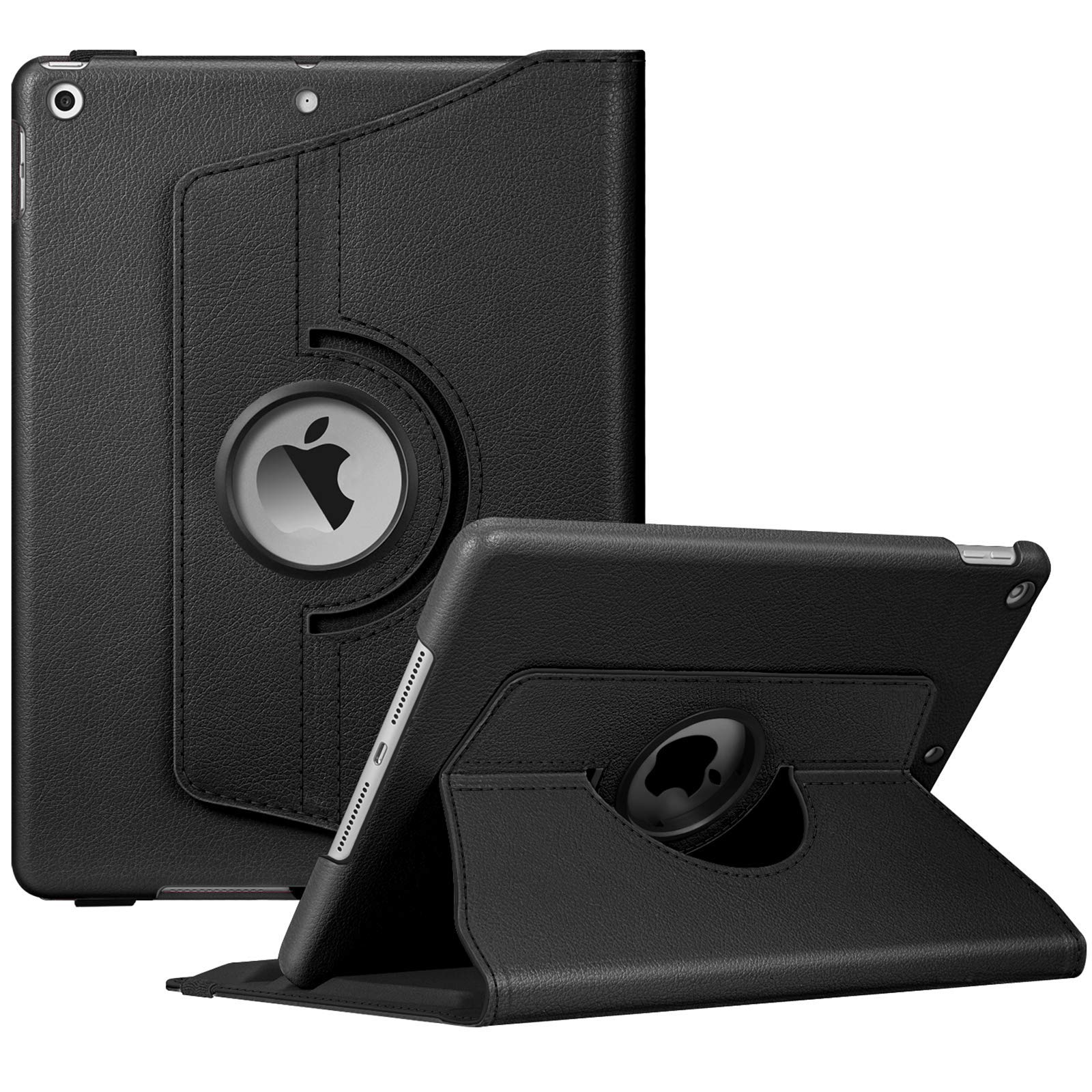 Prime Retail Case for iPad 8 8th Gen 10.2 inch, 360 Degree Rotating Stand Multi-Angle Cover Protection Swivel Case for iPad 8th Generation - Black (B08KFHV68H) Amazon Price History, Amazon Price Tracker