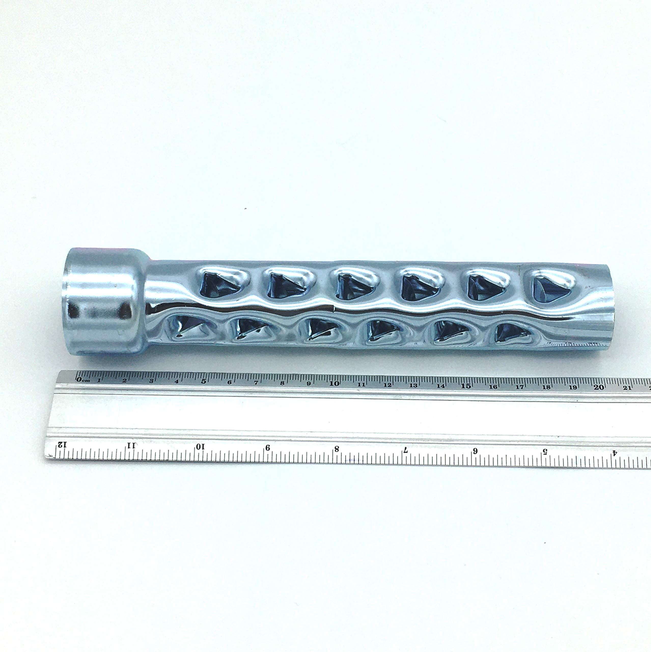 Silenciador universal para colectores de 1 3/4 pulgadas, 40 mm x 200 mm