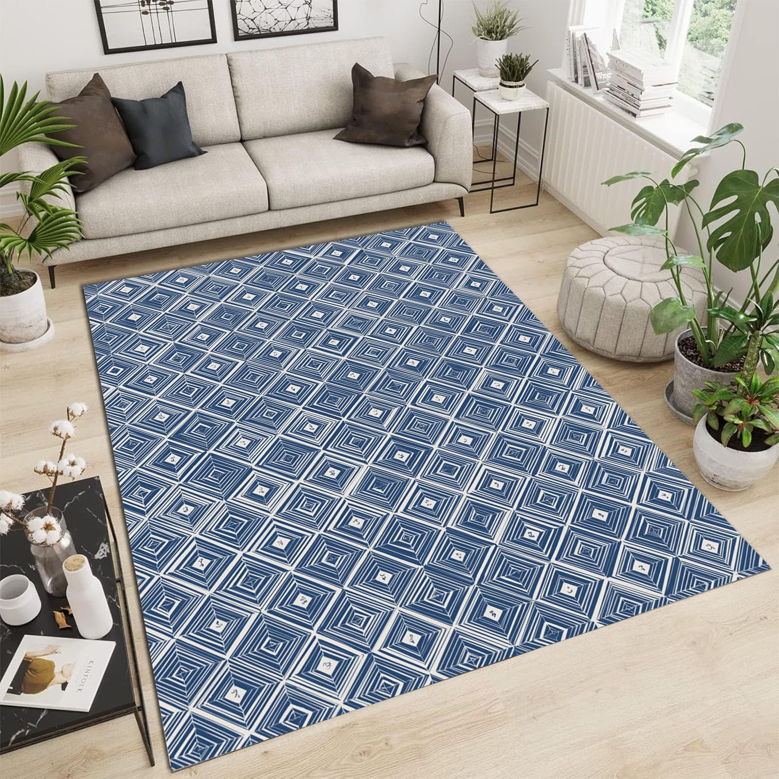 Tapis japonais antidérapant et sécurisé pour chambre d'adulte et ado
