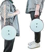 Vista 29 de Boreeman Taburete plegable mejorado, ligero pero más resistente, con capacidad de carga, 400 libras, taburete plegable portátil para camping, pesca