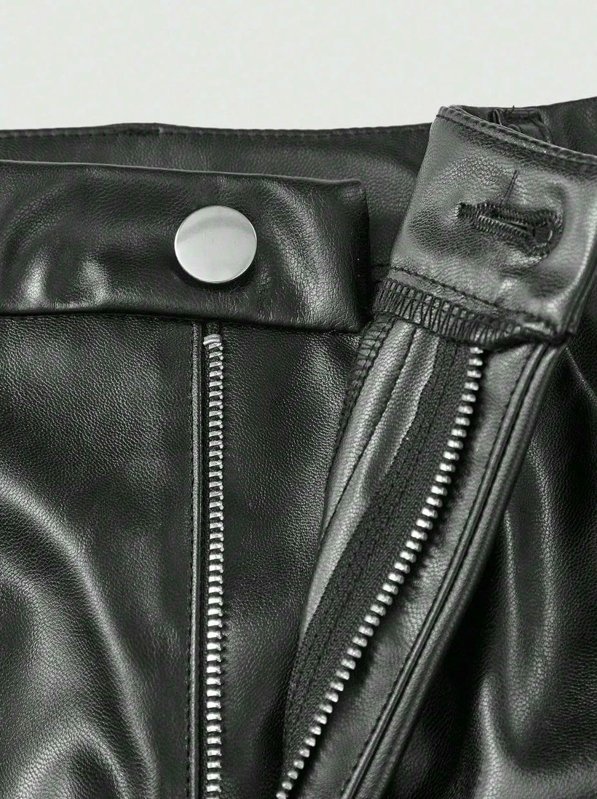 Pantalones De Cuero Mujer Pantalones De Cuero Deportivos Ajustados De Cintura Alta Y Cómodos para Mujer para Otoño E Invierno-Blanco-L