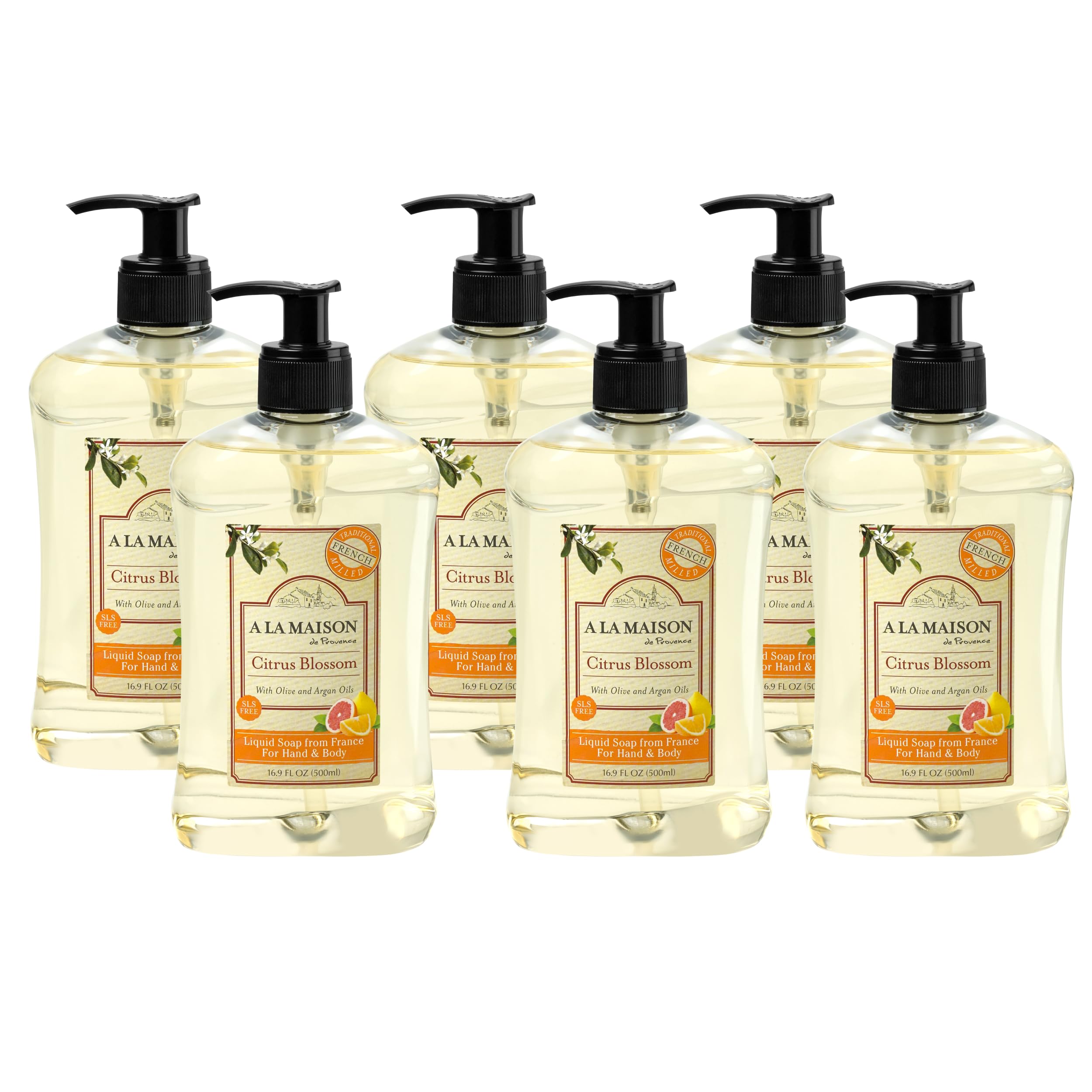Amazon.com : A LA MAISON French Liquid Hand Soap, Citrus Blossom