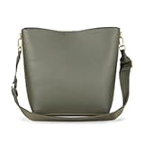 Women&apos;s Soft Bucket HandBag Tote with Minimalist Design