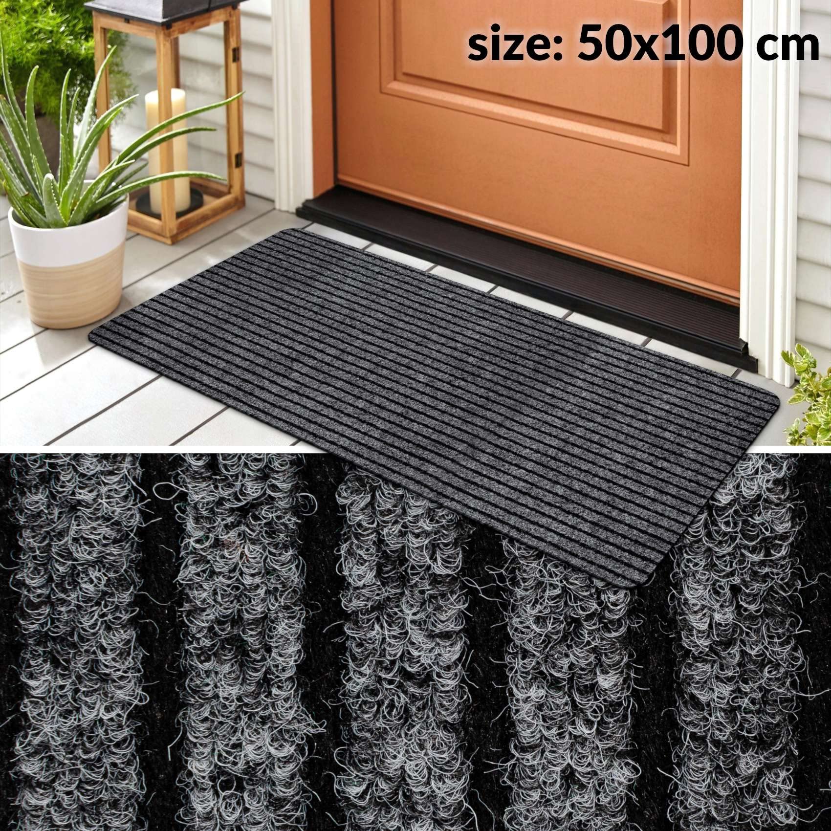 Dirt Trapper Deurmat Antislip Entree Tapijt Machine Wasbare Zachte Vloermat Super Absorberende Voordeur Mat Tapijt Schoenen Schraper Voor Binnen En Outdoor