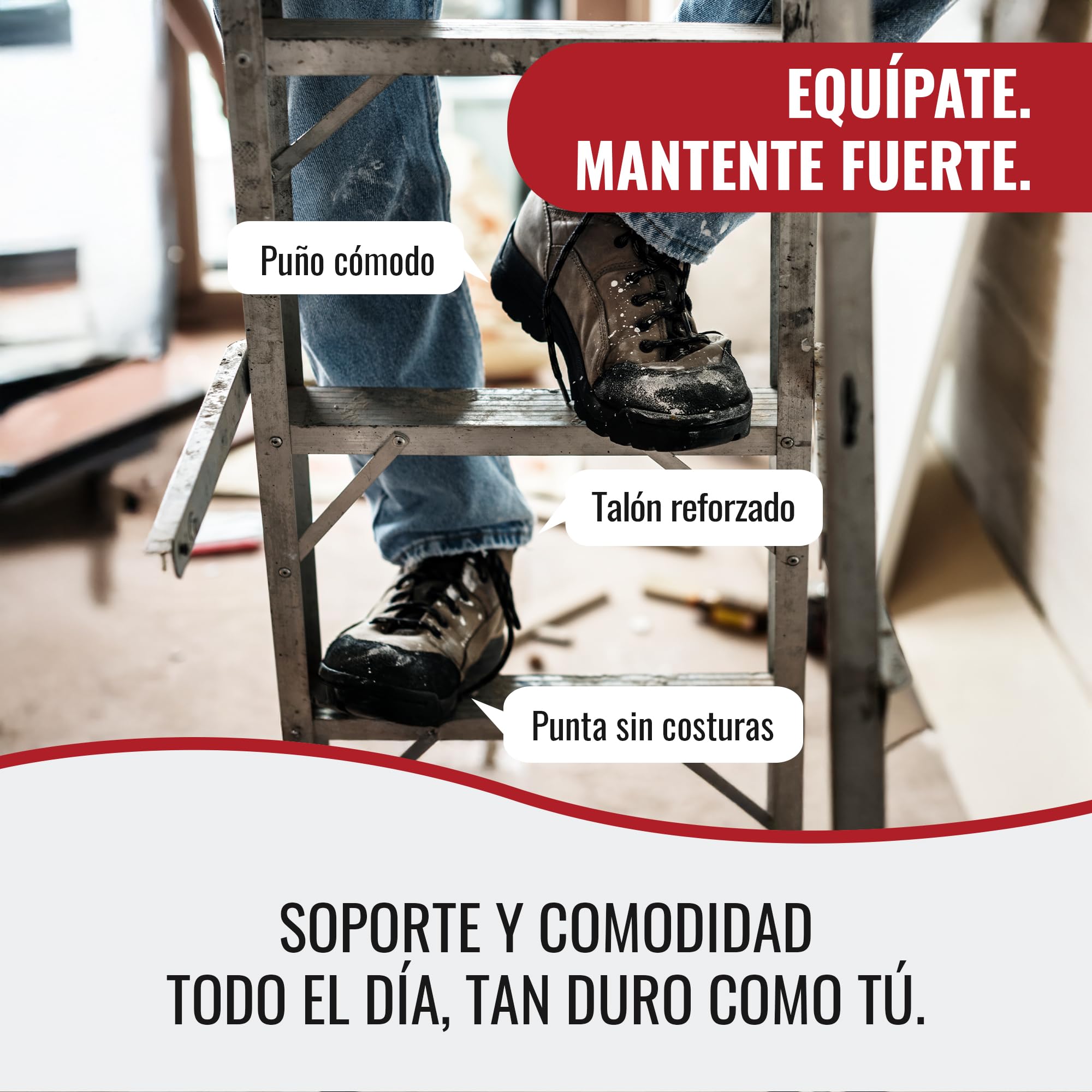Mat & Vic’s Calcetines trabajo hombre, 35-38, 39-42, 43-46, 47-50 | Calcetines térmicos, calcetines hombre invierno, reforzados, transpirables y cómodos, Algodón OEKO-TEX