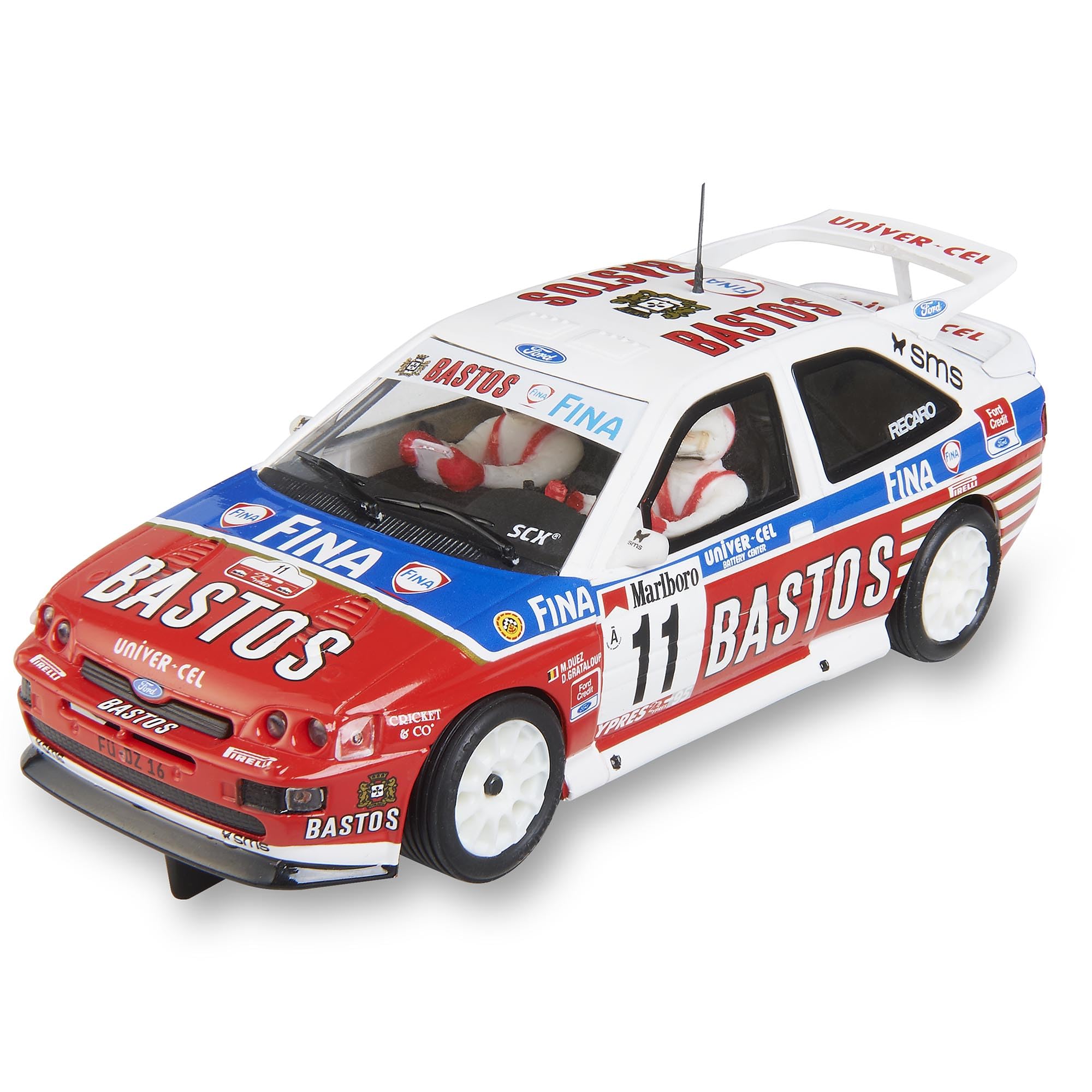 SCALEXTRIC Klassisches Rennfahrzeug - Slotcar, Maßstab 1:32 (Ford Escort Cosworth - Rally Ypern '95)
