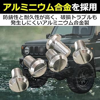 Amazon.co.jp: EdisonBrain バックドア ボルト ジムニー専用 スペア