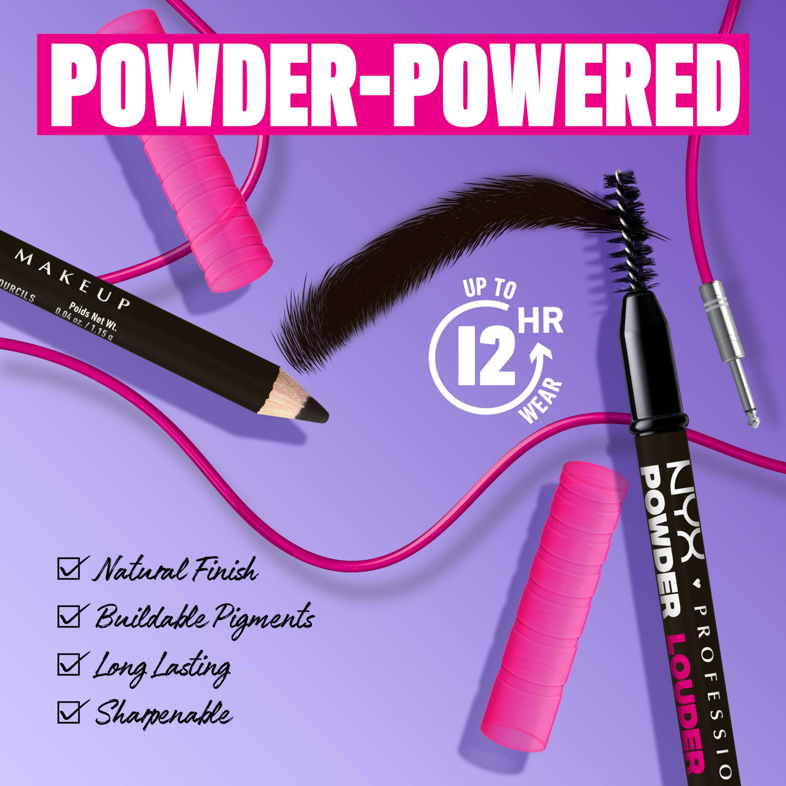 NYX Professional Makeup Kolor: czarny