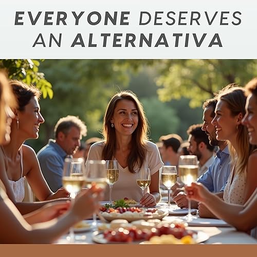 Miniatura 5 de Princess Alternativa Bianco Vino Blanco Seco Desalcoholizado 0.0% Sin Alcohol De Italia 25.4 fl oz, Bajo Azúcar, Bajo En Calorías (1 Botella)