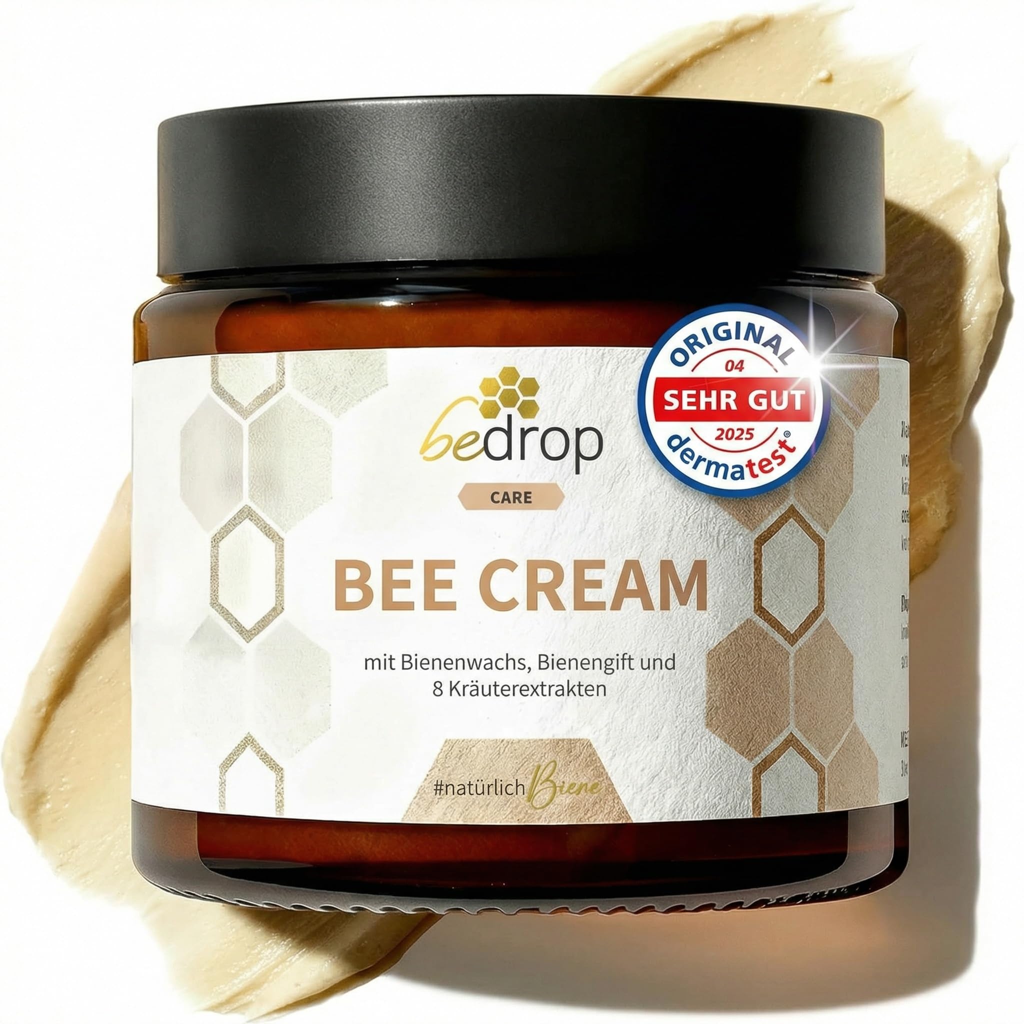 bedrop Bienengift Creme Hochdosierte Bienengiftcreme mit 8 Kräuterextrakten
