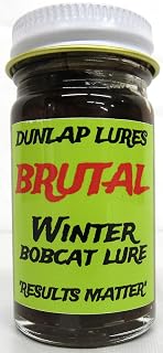 Brutal - Winter Bobcat Lure - Dunlap Lures 1 Ounce Bottle