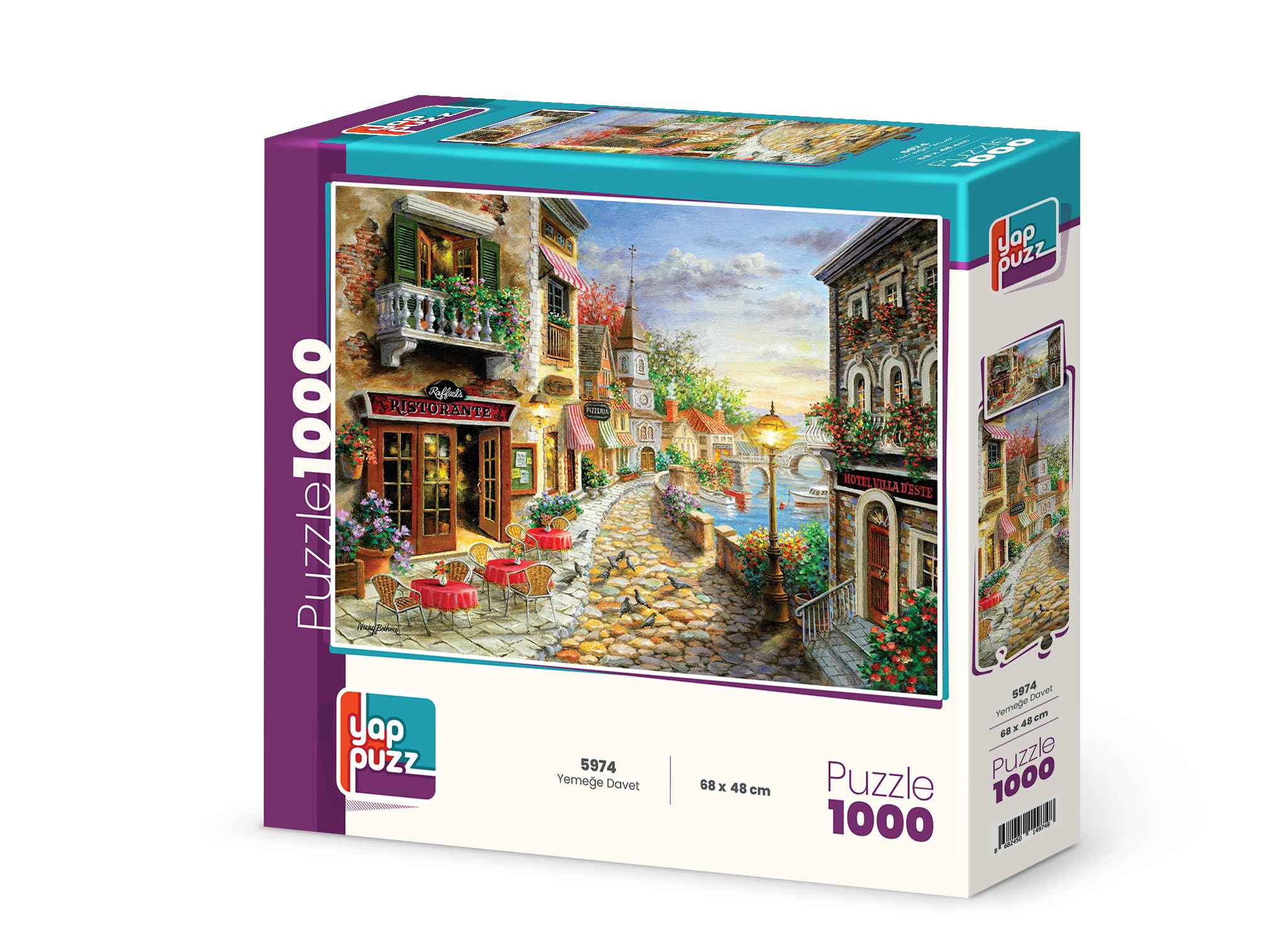 Yemeğe Davet 1000 Parça Puzzle