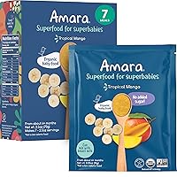 Vista 24 de Amara - Alimentos orgánicos para bebés - Etapa 2 - Papa de col rizada - Cereal para bebés para mezclar con leche materna, agua o fórmula infantil
