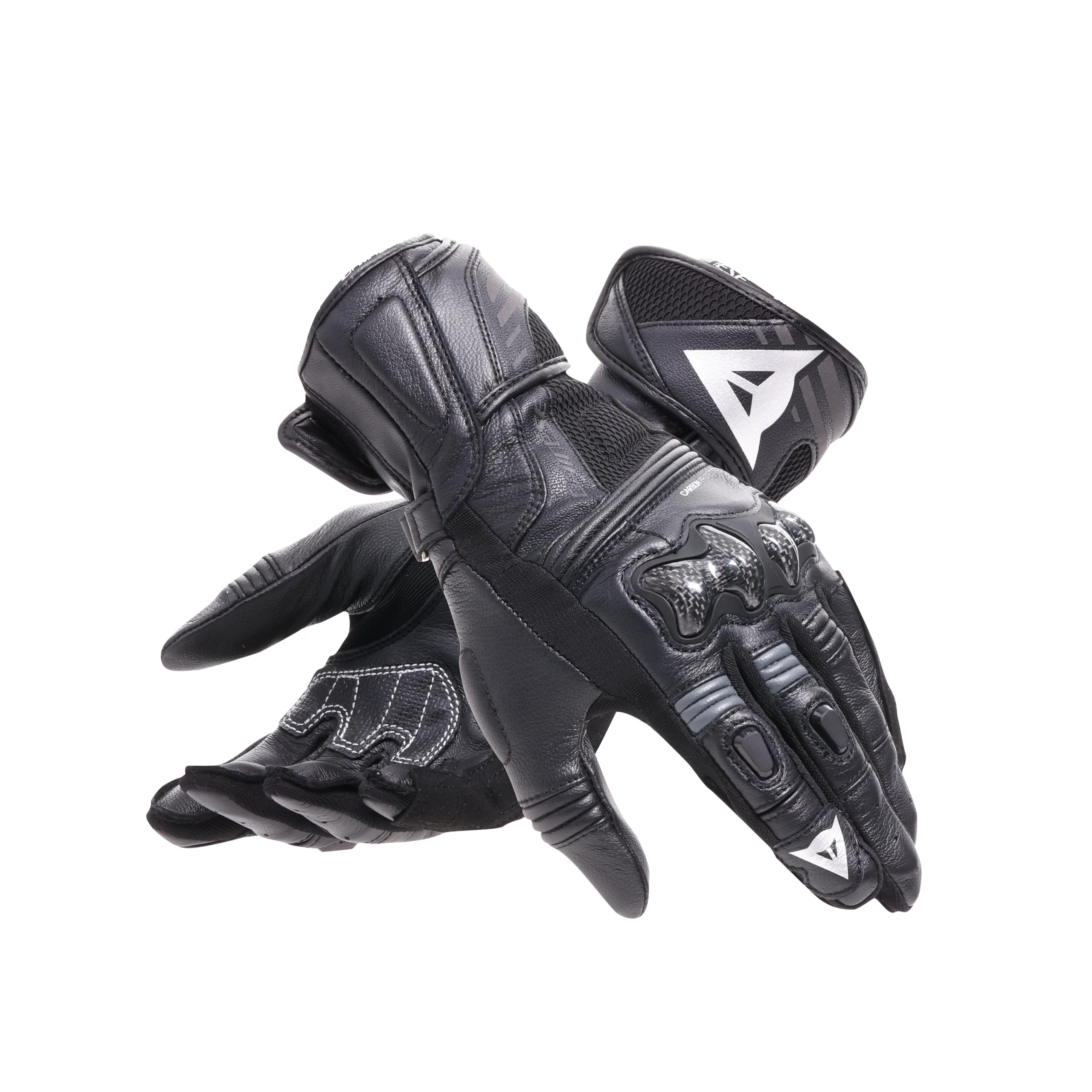 Guanti Motorcycle Dainese Reacto Carbon Long Shovel Lady - XS, Black-Charcoal
