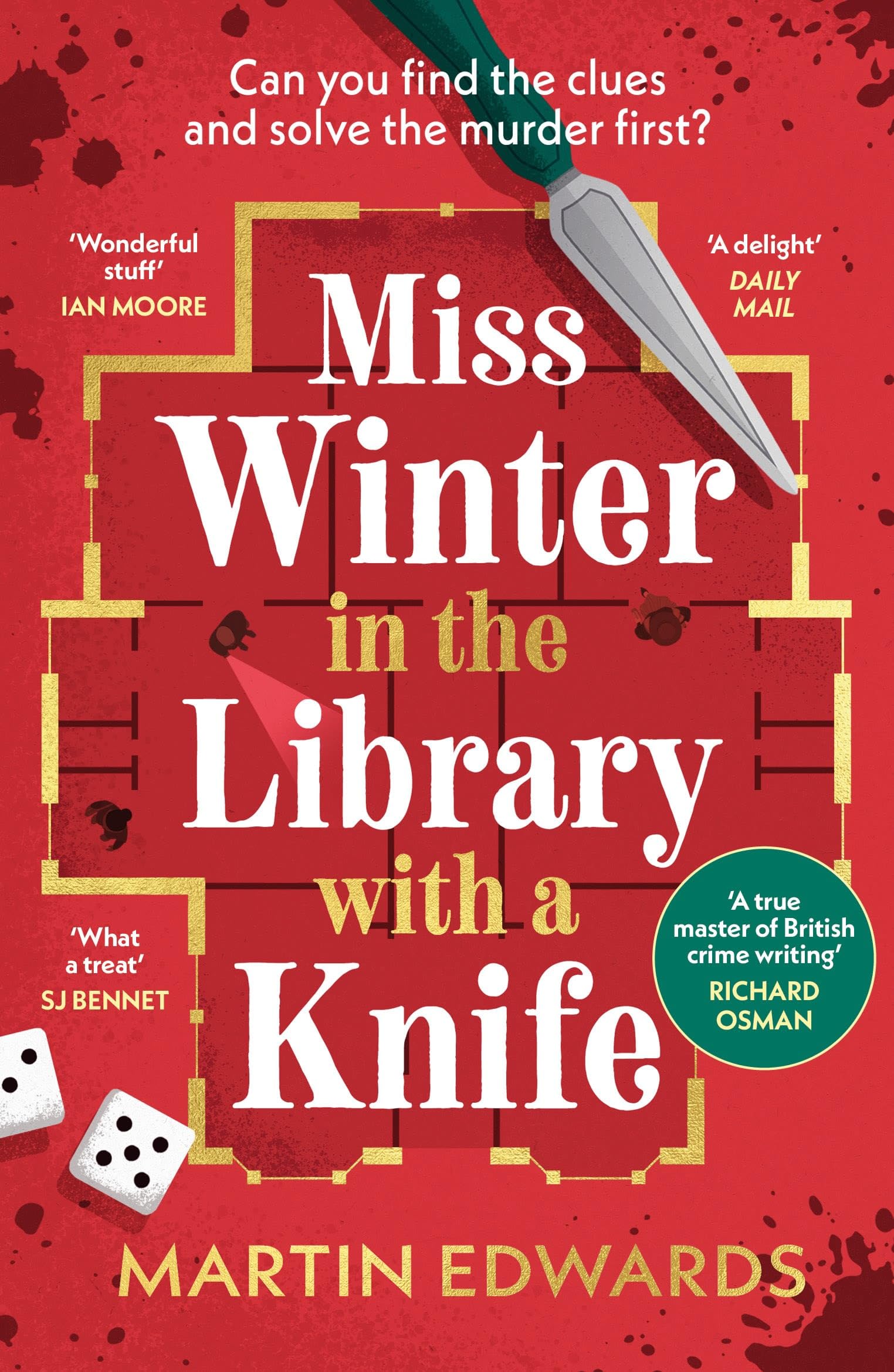 Miss Winter in the Library with a Knife: a murder mystery with a delightful twist