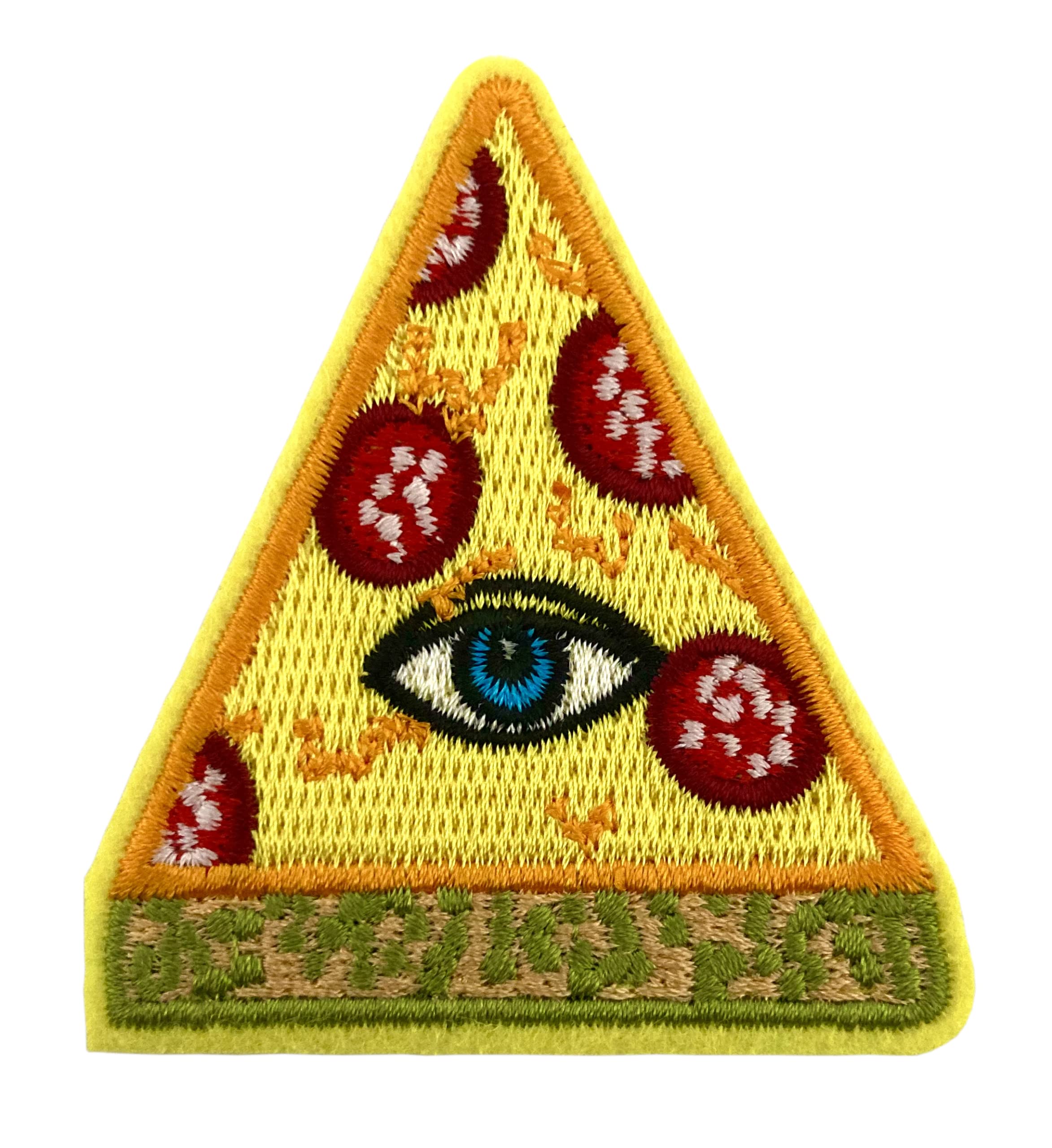 Urbanski Patch Gatto curioso carino toppa ricamata termoadesiva 7 x 5,6