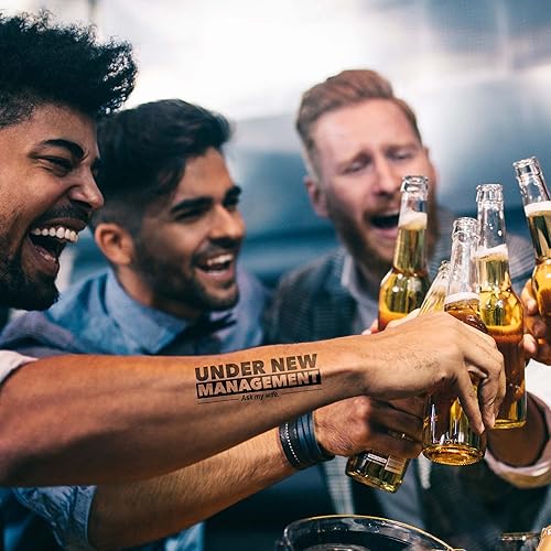 Miniatura 3 de Mike Tyson Tribal Design Temporary Tattoos (4-Pack)  Plus BONUS Tiger & Bachelor Tattoos  Skin Safe  MADE IN THE USA  Removable