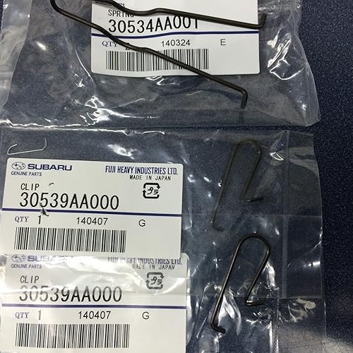 Subaru Kit Muelles Horquilla Embrague Impreza Forester Outback Brz Crosstrek WRX Legacy Baja 30534AA001 30539AA01 OEM Genuino