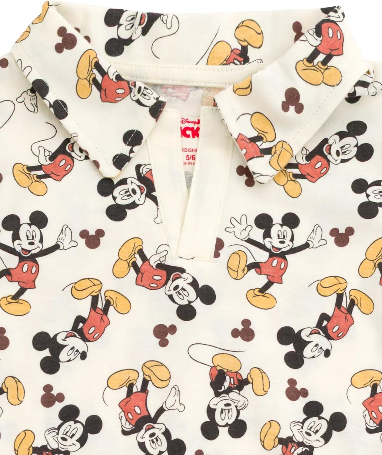 Disney Polo Shirt and Fleece Jogger Pants Outfit Set Toddler to Big Kid Sizes (2T - 10-12) - Image 6