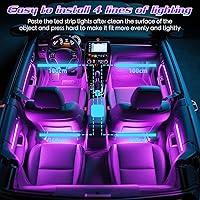 Vista 7 de Winzwon Luces LED para Accesorios Interiores de Automóvil, Rellenos para Calcetines de Navidad Regalos de Elefante Blanco para Hombres Mujeres