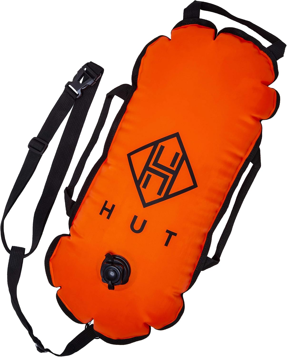HUT Swim Buoy Open Water Swim Float Premium Swim Tow Float for Open