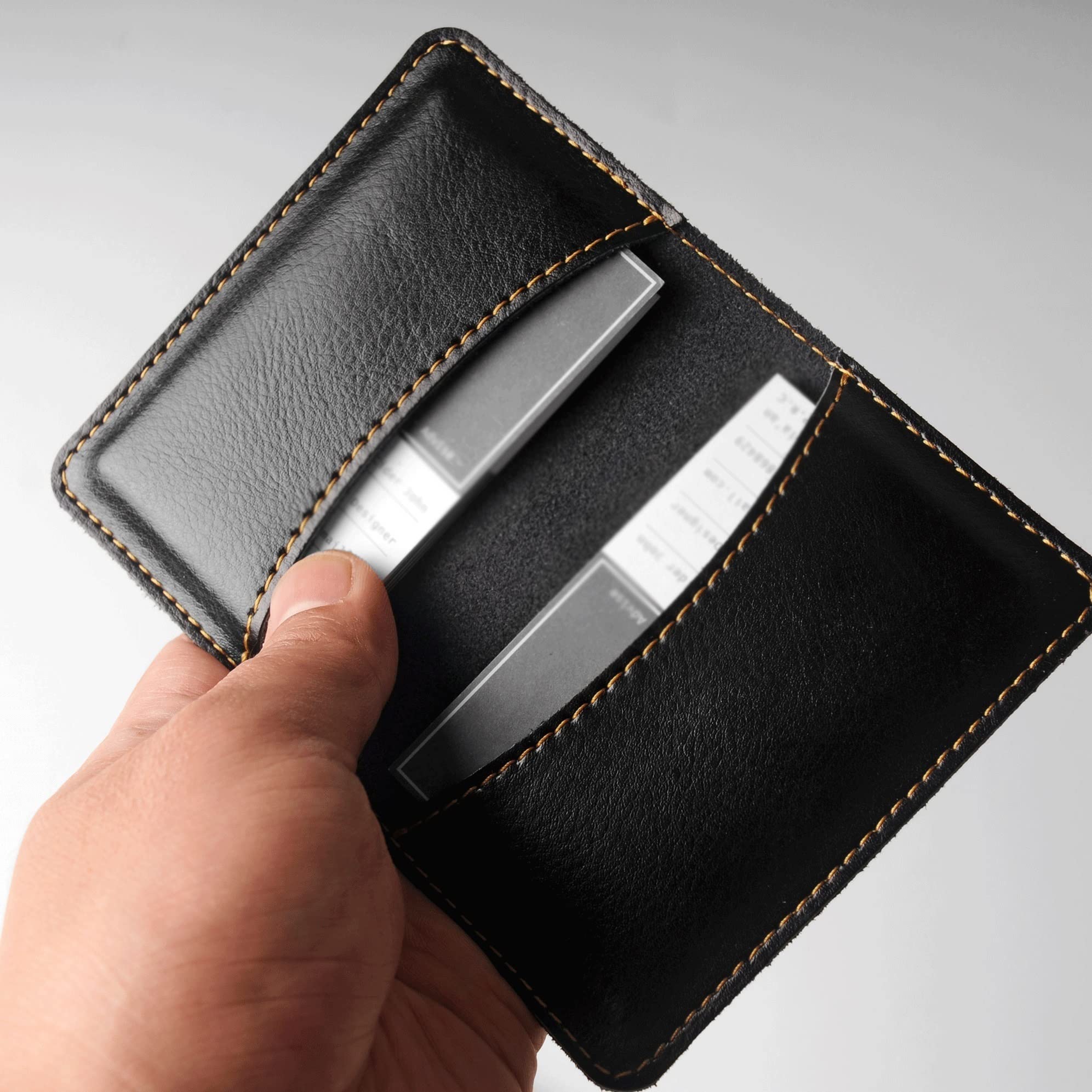 ESTELAR Etui na wizytówki dla mężczyzn, etui na wizytówki, etui na karty bankowe, męska i damska torba na wizytówki, przenośna organizacja na pocztówki, organizer na wizytówki, E, S