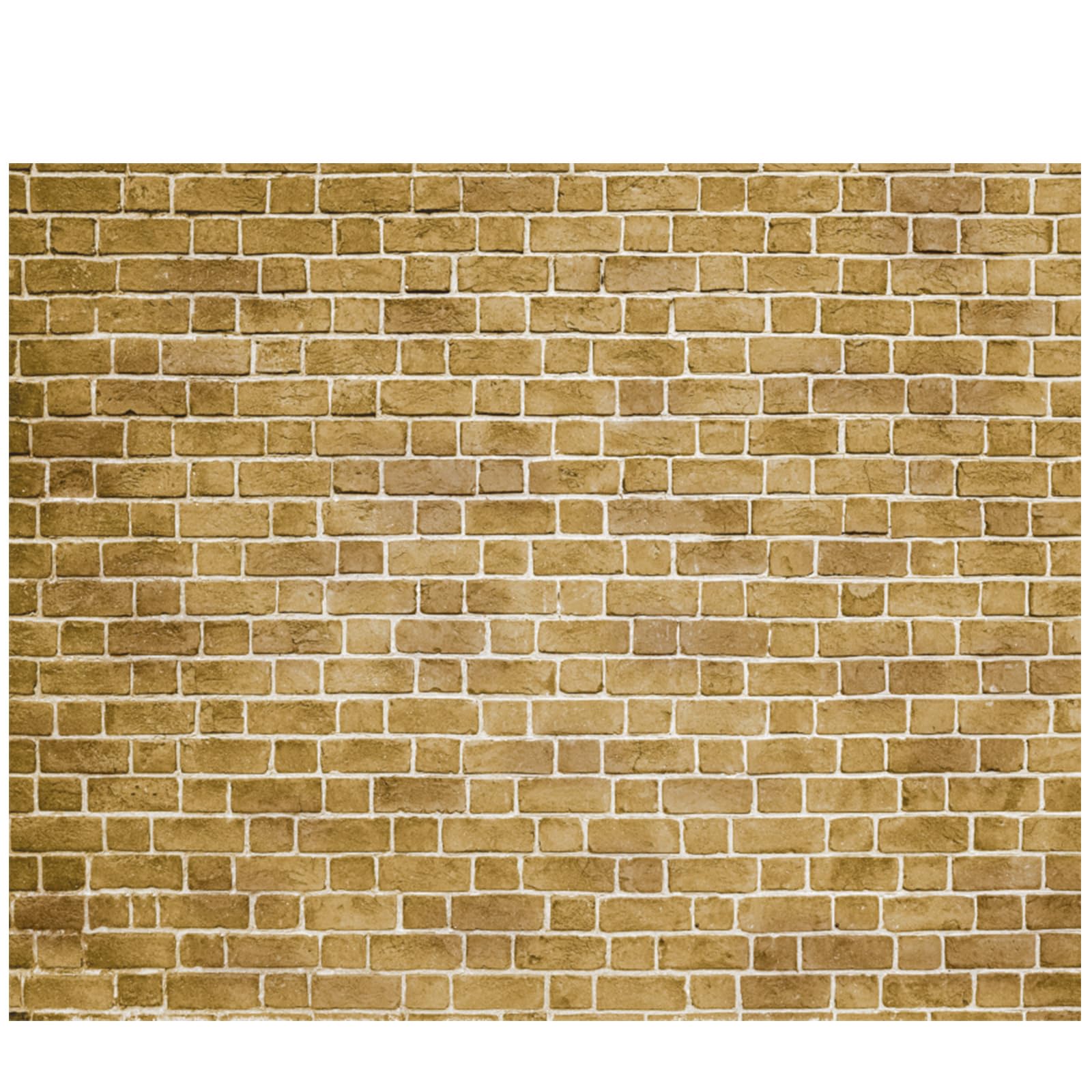 VitalCozy 10 x 8 ft Brick Wall Backdrop for Photoshoot Polyester Fabric Brown Brick Backdrop Background for Fireplace Home Decoration Newborn Birthday