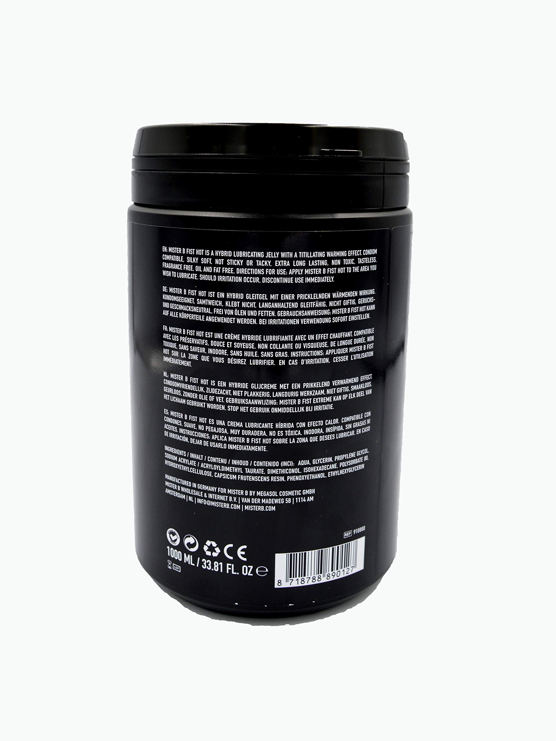 Mister B Fist Hot Lubrificanti - 1000 ml