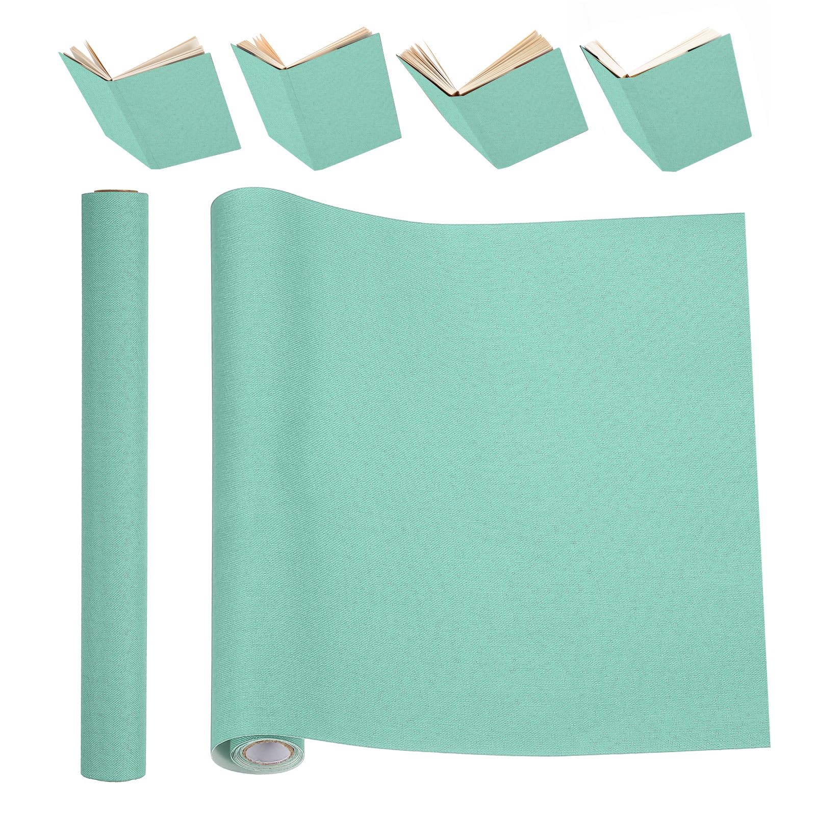 PATIKIL Book Binding Cloth, 51 x 11 Inches Book Cloth for Binding Repairing Fabric Surface Paper Backed Bookbinding Supplies