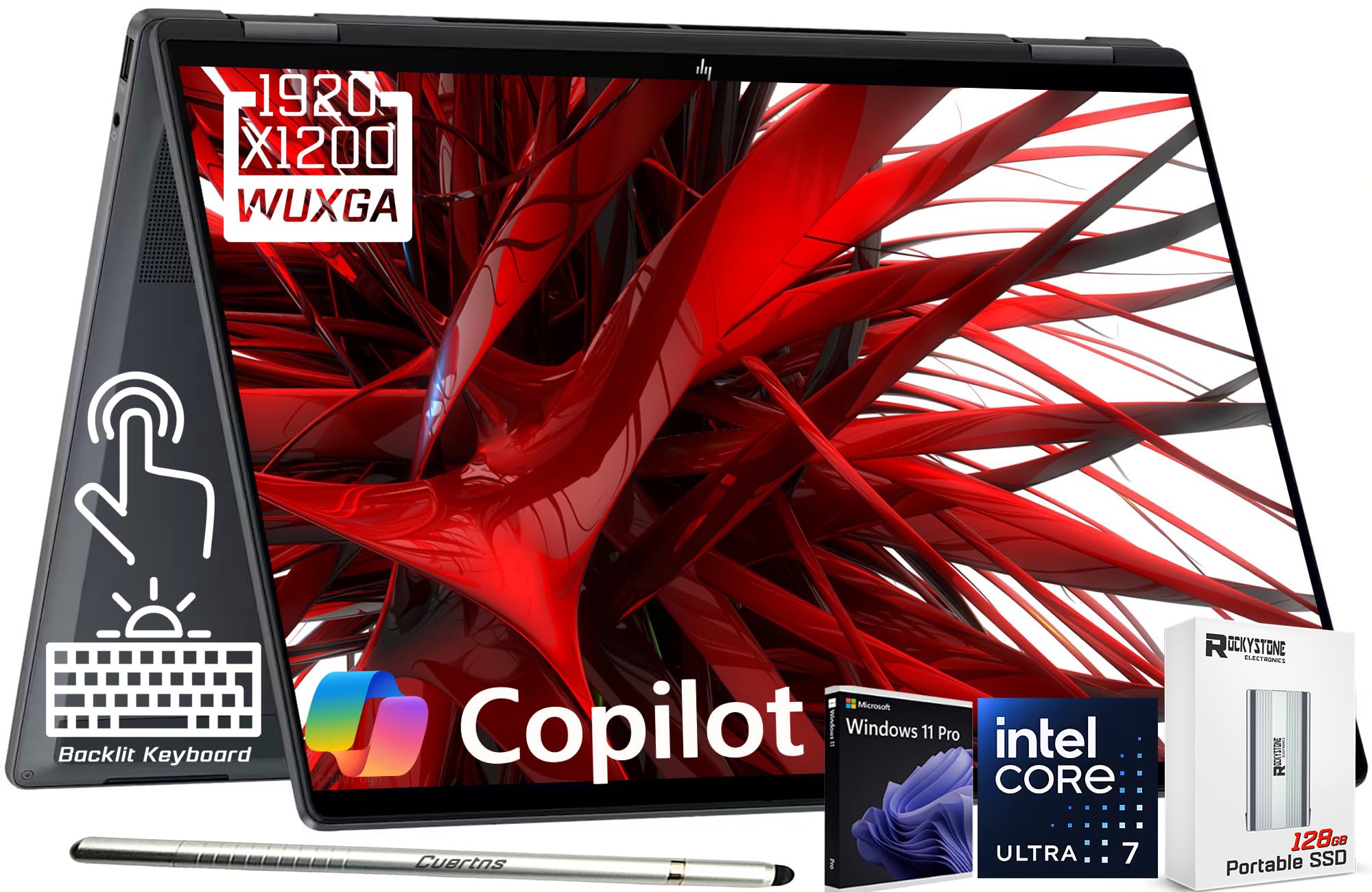 Amazon.com: HP OmniBook X Flip 2-in-1 Touchscreen Laptop, 16