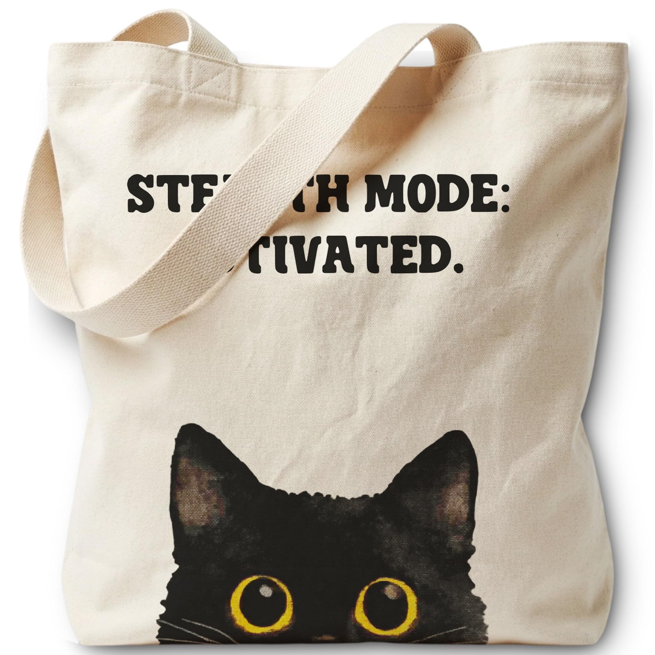 Cat Lover Gifts Tote Bag for Women Canvas Bag for Women Grocery Shopping Travel Gym Weekender Vacation Womens