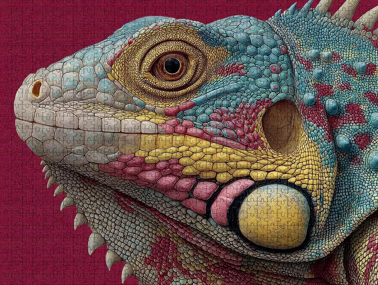 Rosa Puzzle de 2000 Piezas para Adultos, Puzzle Madera con Caja 99x70cm, Rompecabezas Adultos de Alta Dificultad, DIY Juego de Rompecabezas, Pasatiempo Creativo, Decoración de Verano, (Animal) M-9494