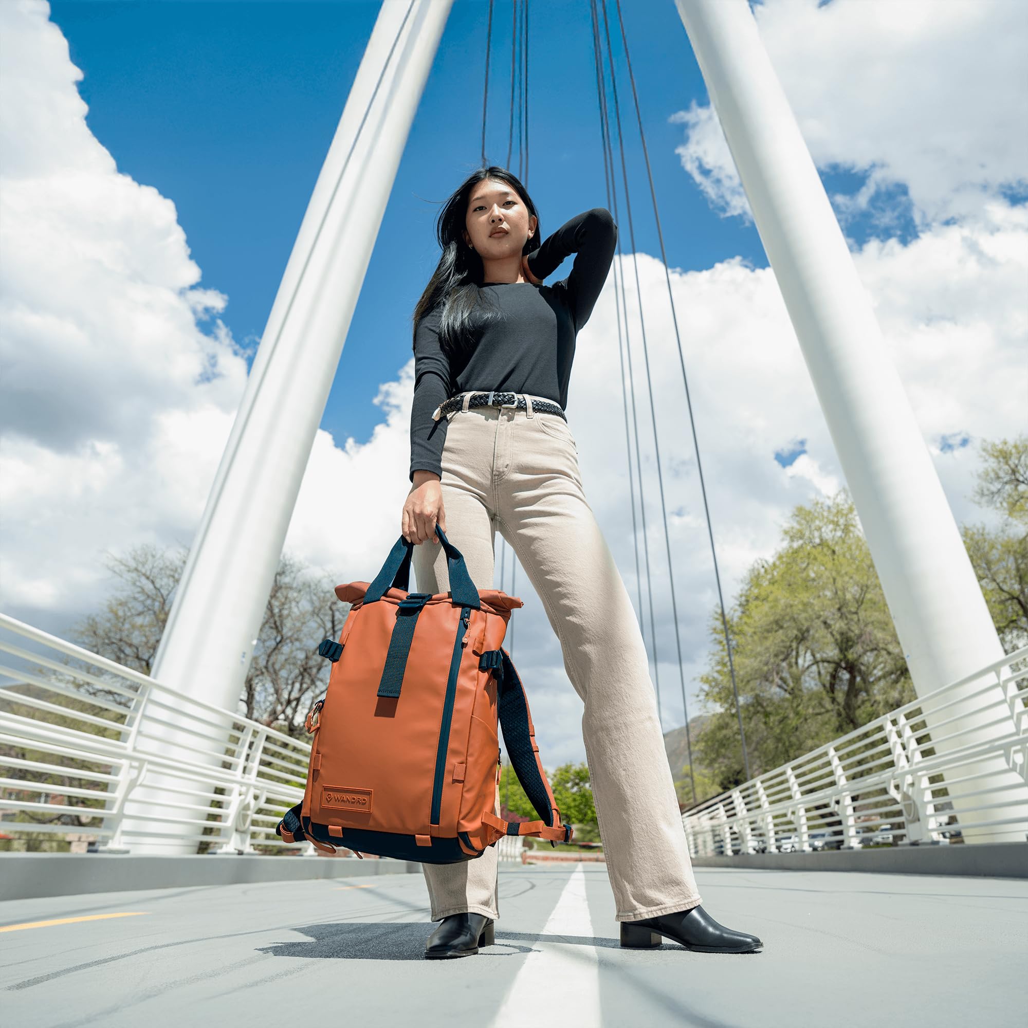 WANDRD PRVKE V4 Sac à dos de voyage et pour appareil photo résistant aux intempéries - Sac de tous les jours, accès rapide et extensibilité, 15 l, Sportif
